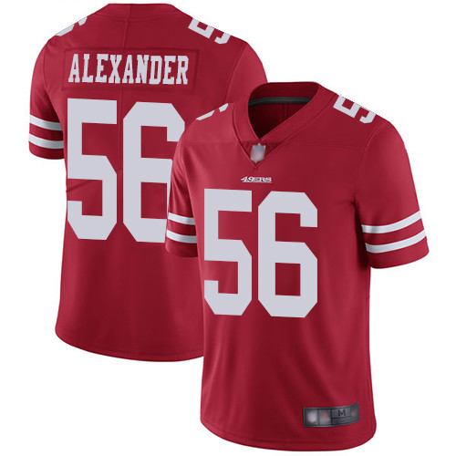 San Francisco 49ers Limited Red Men Kwon Alexander Home NFL Jersey #56 Vapor Untouchable->san francisco 49ers->NFL Jersey
